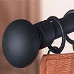 Beautiful poles in wood or metal. From Hallis etc.